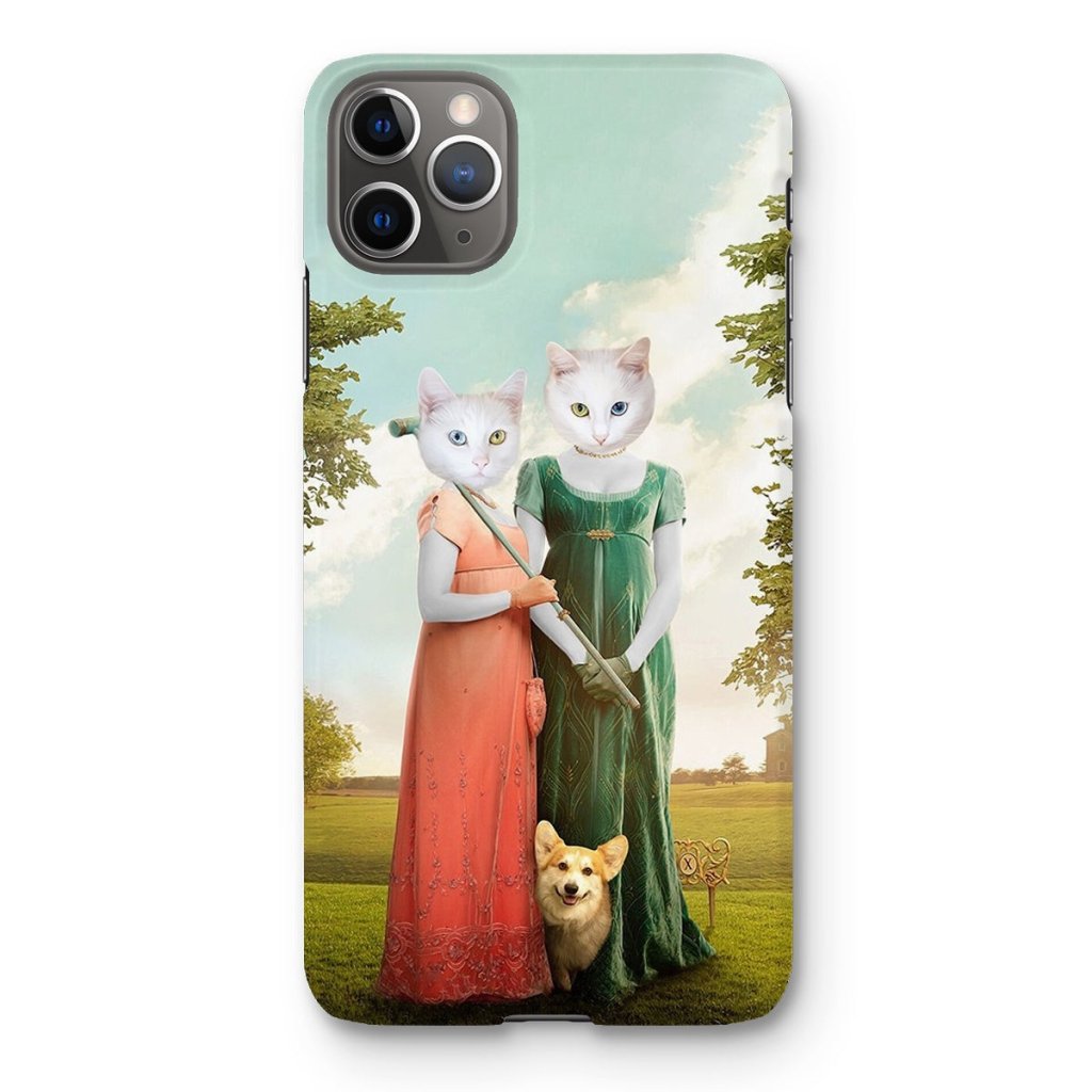 Pet Portraits | The Sisters (Bridgerton Inspired): Custom Pet Phone Case | Paw & Glory