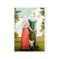 Regency Sisters: Custom Pet Poster