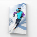 The Skiier: Custom Pet Canvas