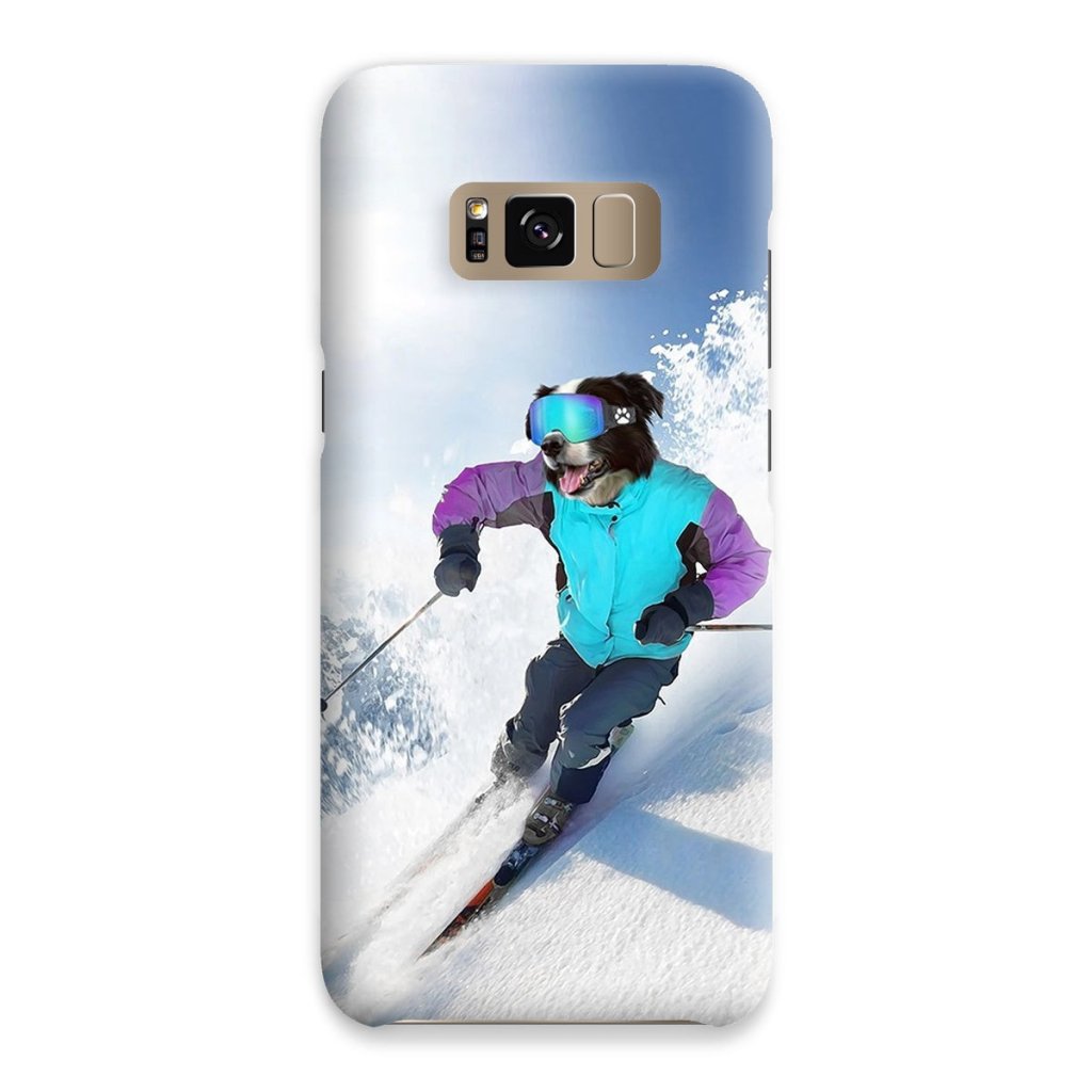Pet Portraits | The Skiier: Custom Pet Phone Case | Paw & Glory