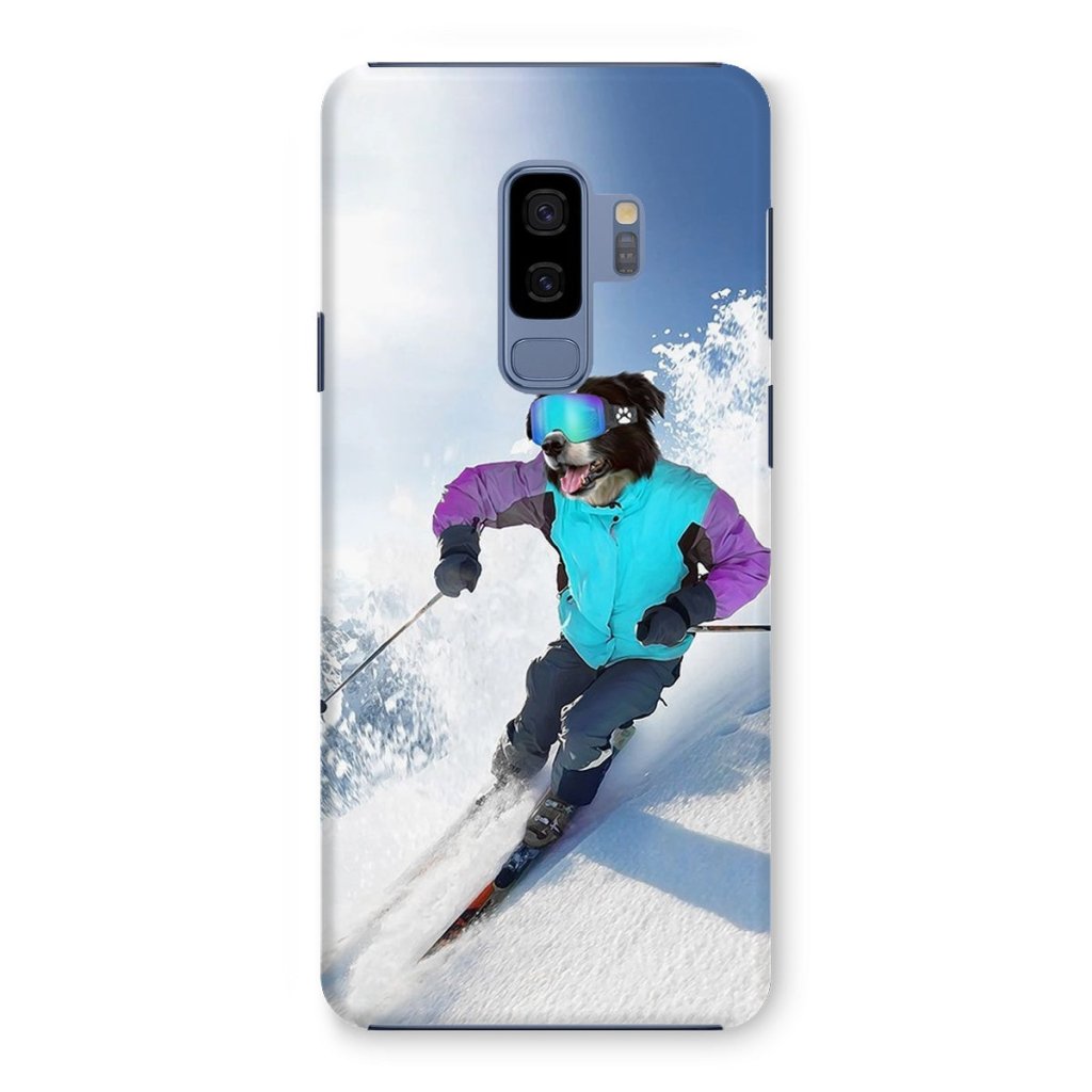 Pet Portraits | The Skiier: Custom Pet Phone Case | Paw & Glory