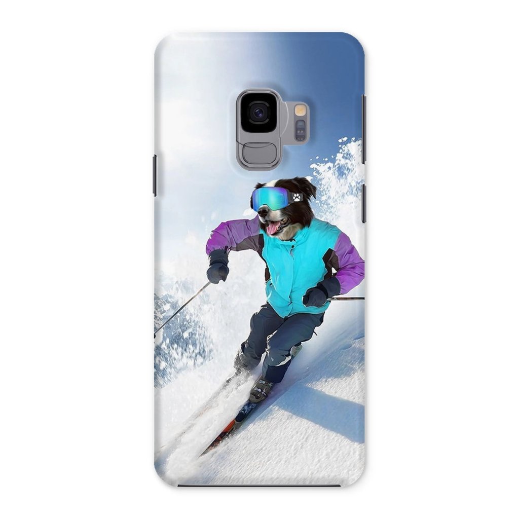 Pet Portraits | The Skiier: Custom Pet Phone Case | Paw & Glory