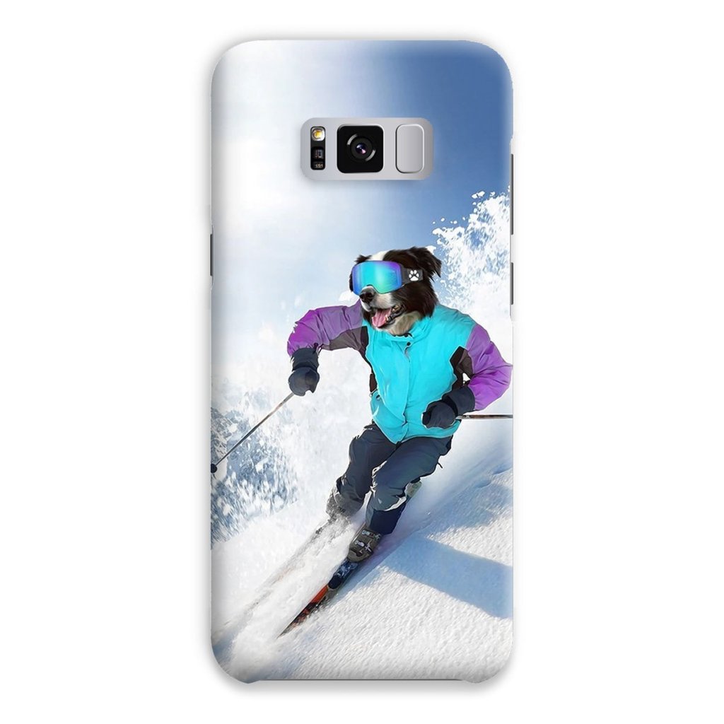 Pet Portraits | The Skiier: Custom Pet Phone Case | Paw & Glory