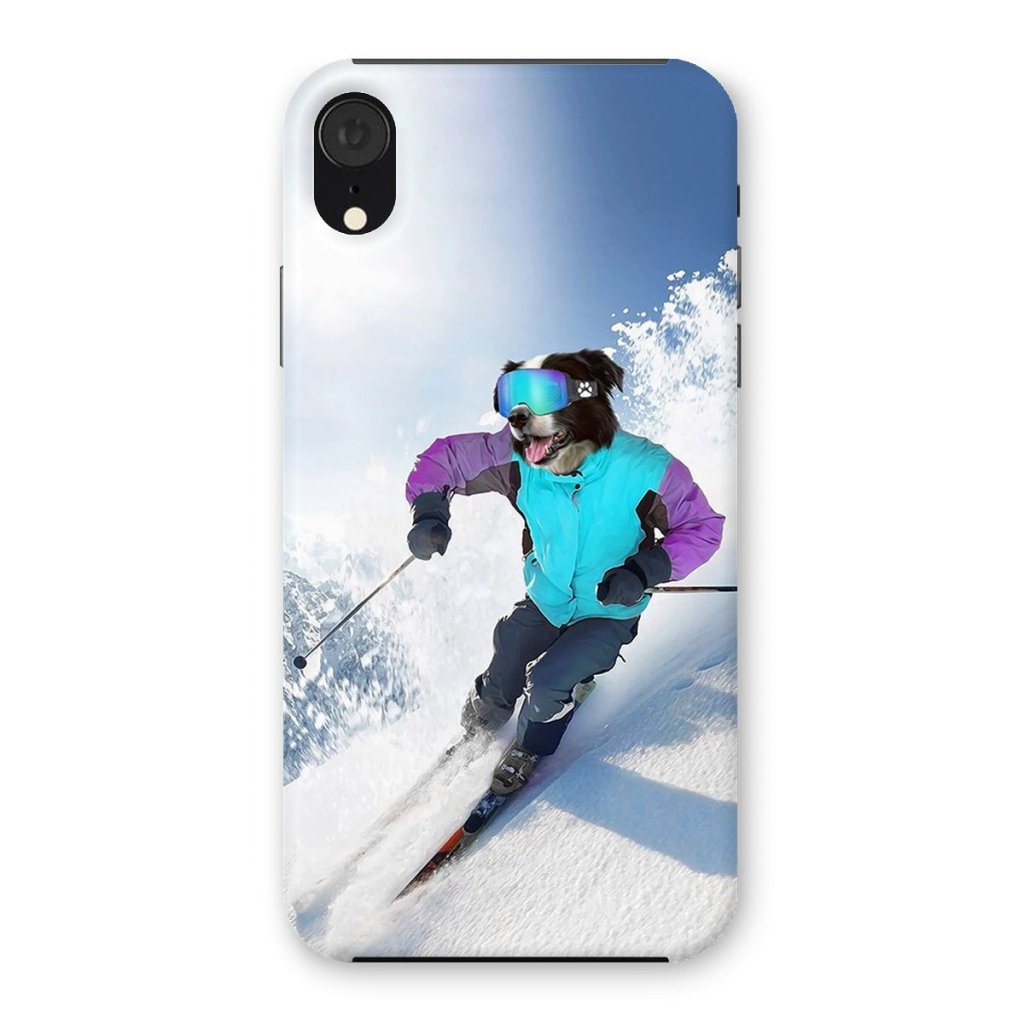 Pet Portraits | The Skiier: Custom Pet Phone Case | Paw & Glory