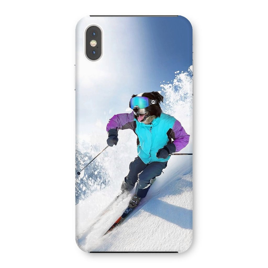 Pet Portraits | The Skiier: Custom Pet Phone Case | Paw & Glory