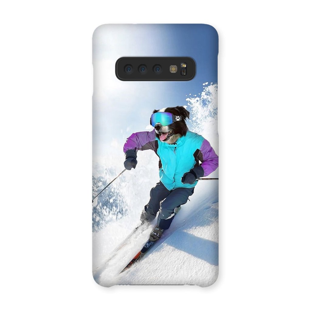 Pet Portraits | The Skiier: Custom Pet Phone Case | Paw & Glory