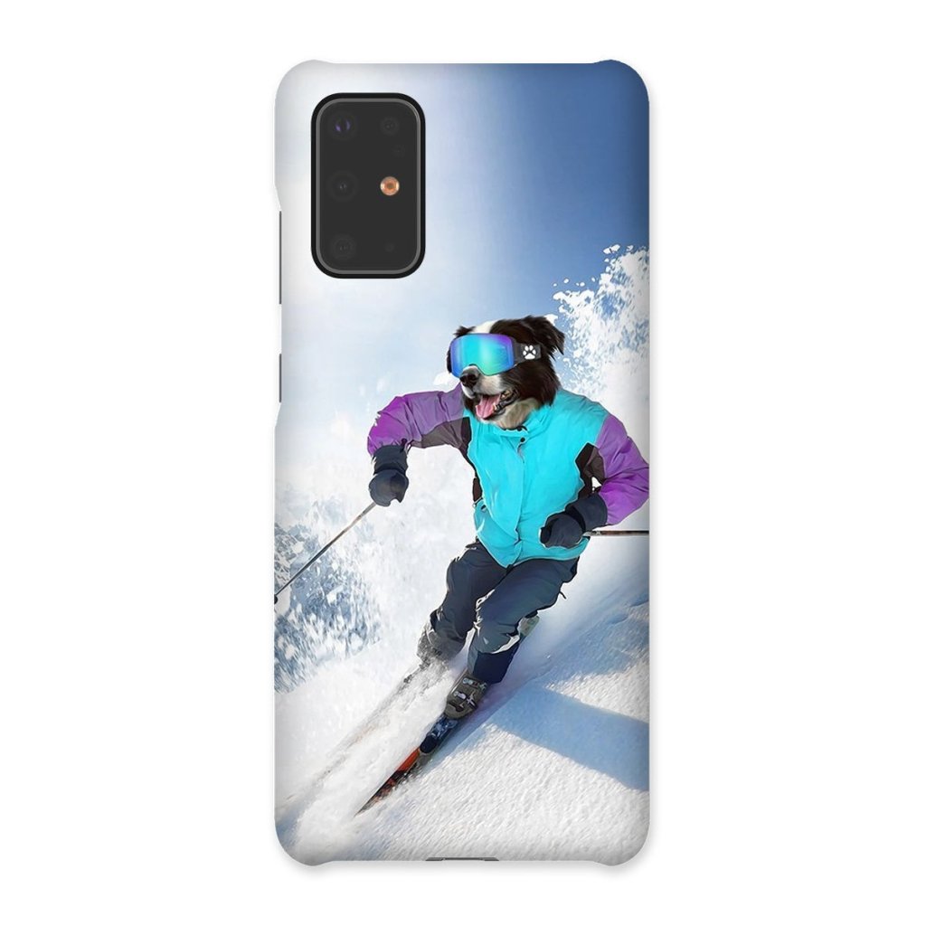 Pet Portraits | The Skiier: Custom Pet Phone Case | Paw & Glory