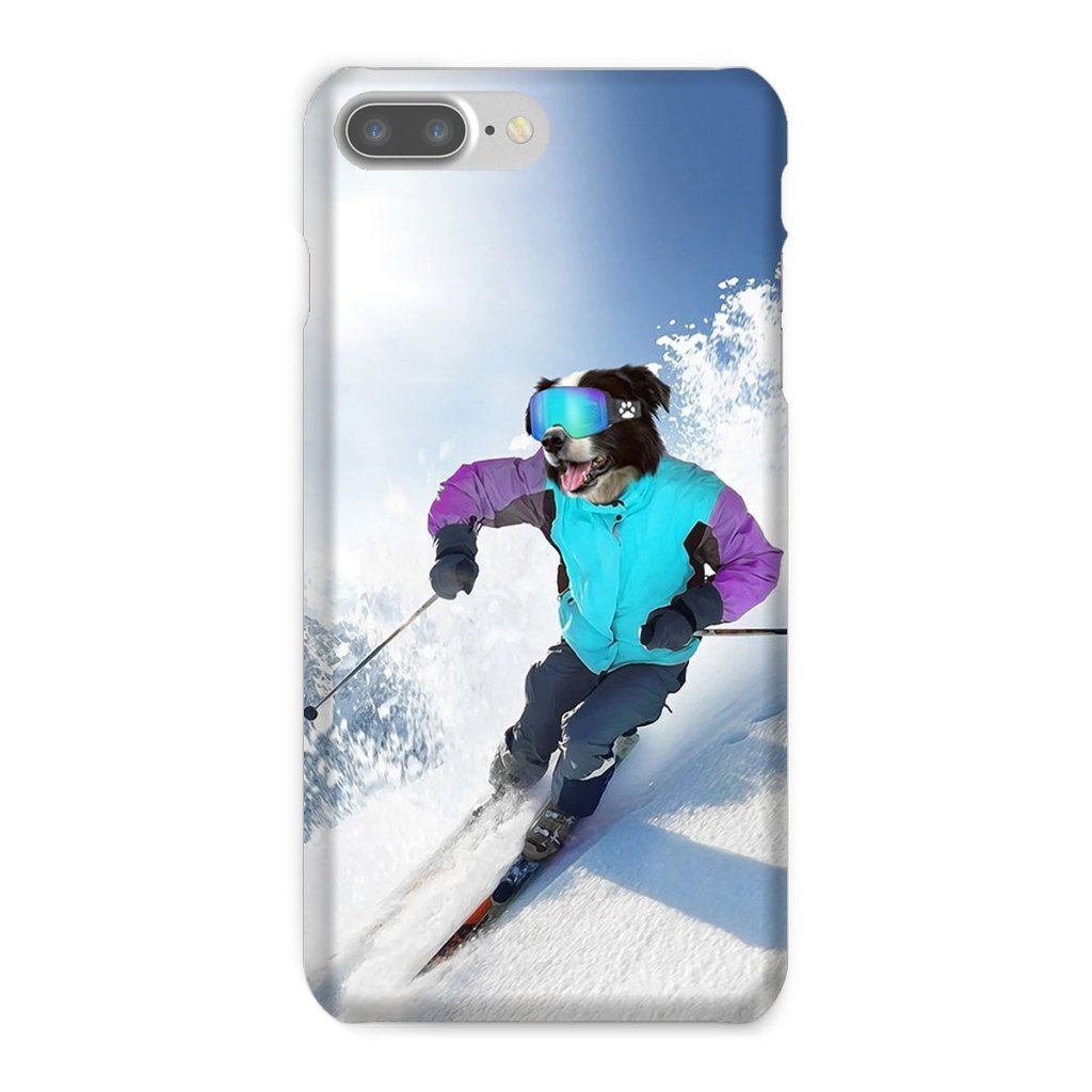 Pet Portraits | The Skiier: Custom Pet Phone Case | Paw & Glory