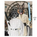 The Skywalker Siblings (Star Wars Inspired): Custom Pet Puzzle