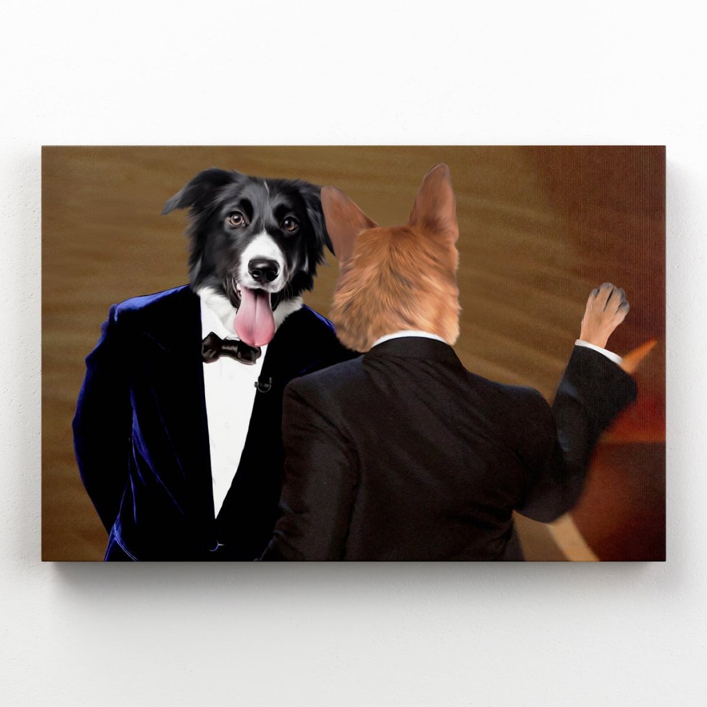Pet Portraits | The Slap: Custom Pet Canvas | Paw & Glory