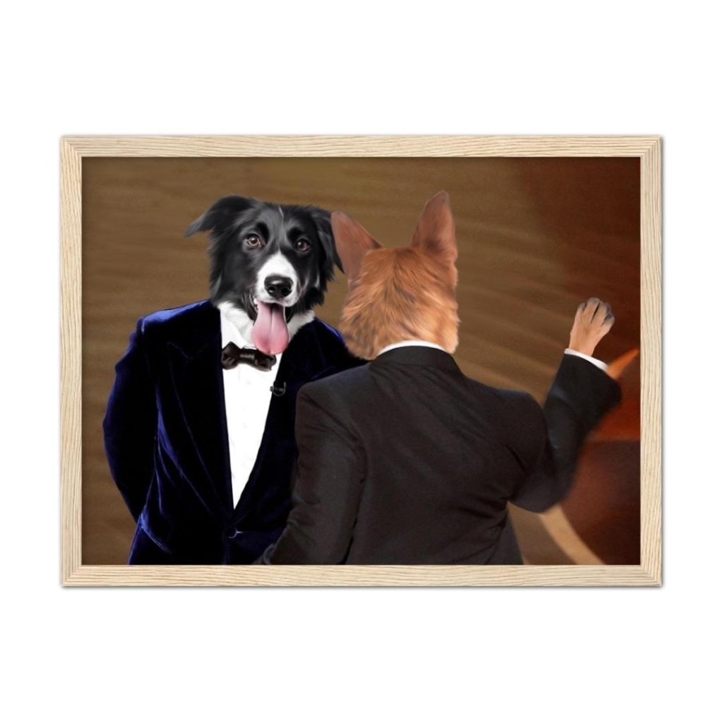 Pet Portraits | The Slap: Custom Pet Portrait | Paw & Glory