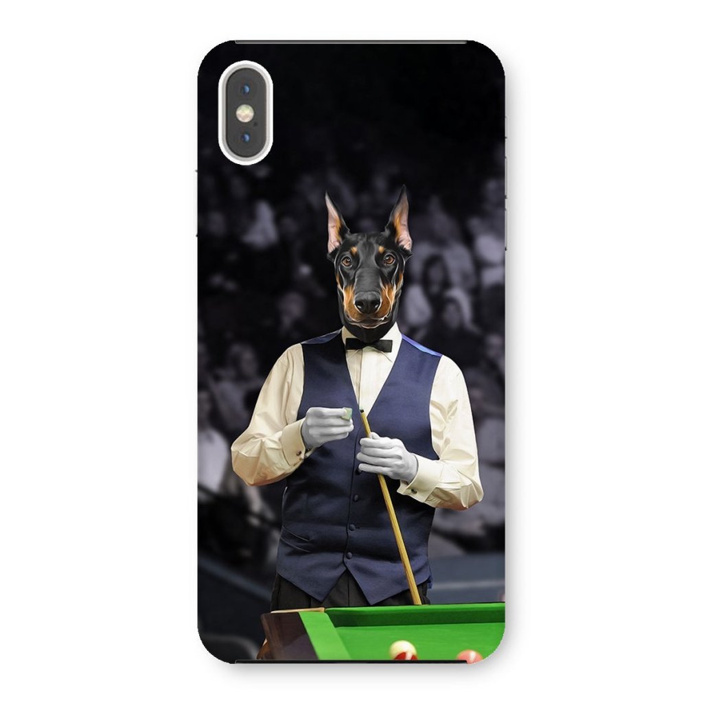 Pet Portraits | The Snooker Player: Custom Pet Phone Case | Paw & Glory