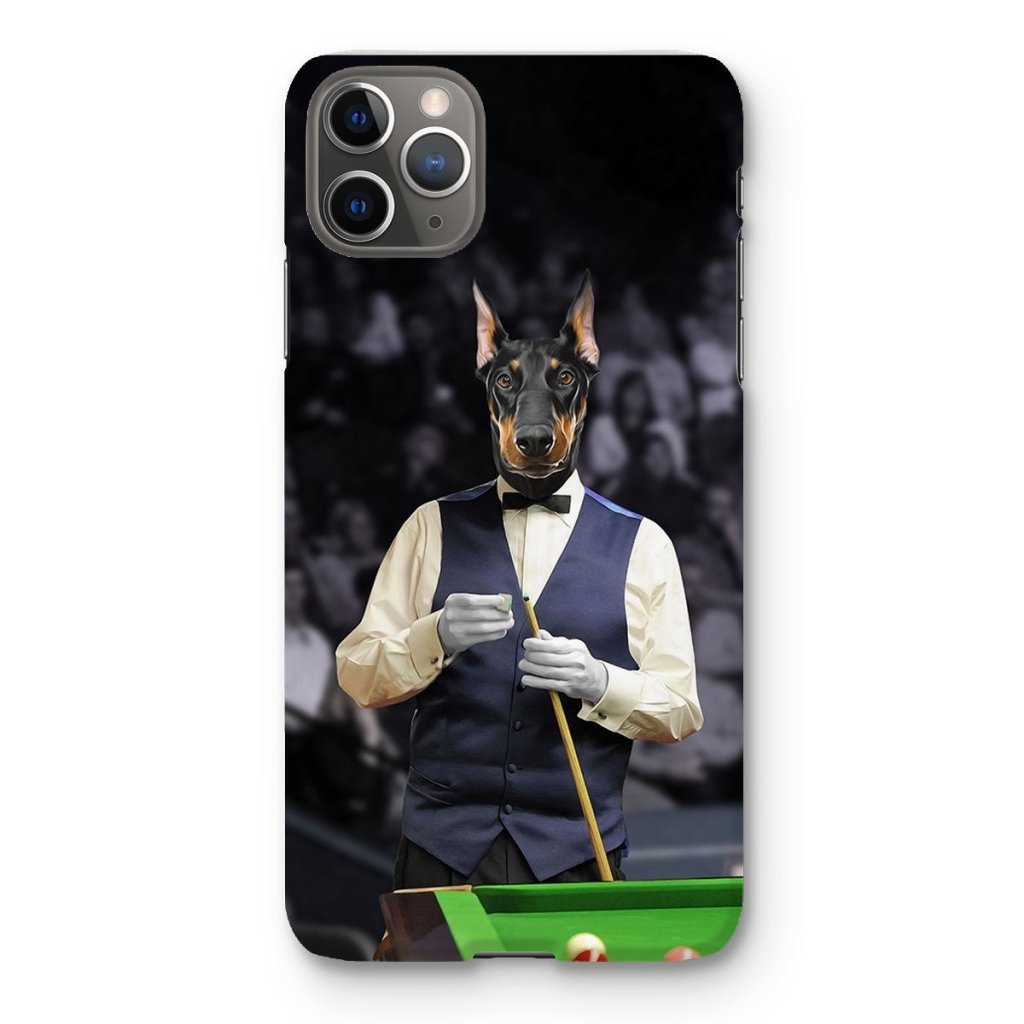 Pet Portraits | The Snooker Player: Custom Pet Phone Case | Paw & Glory
