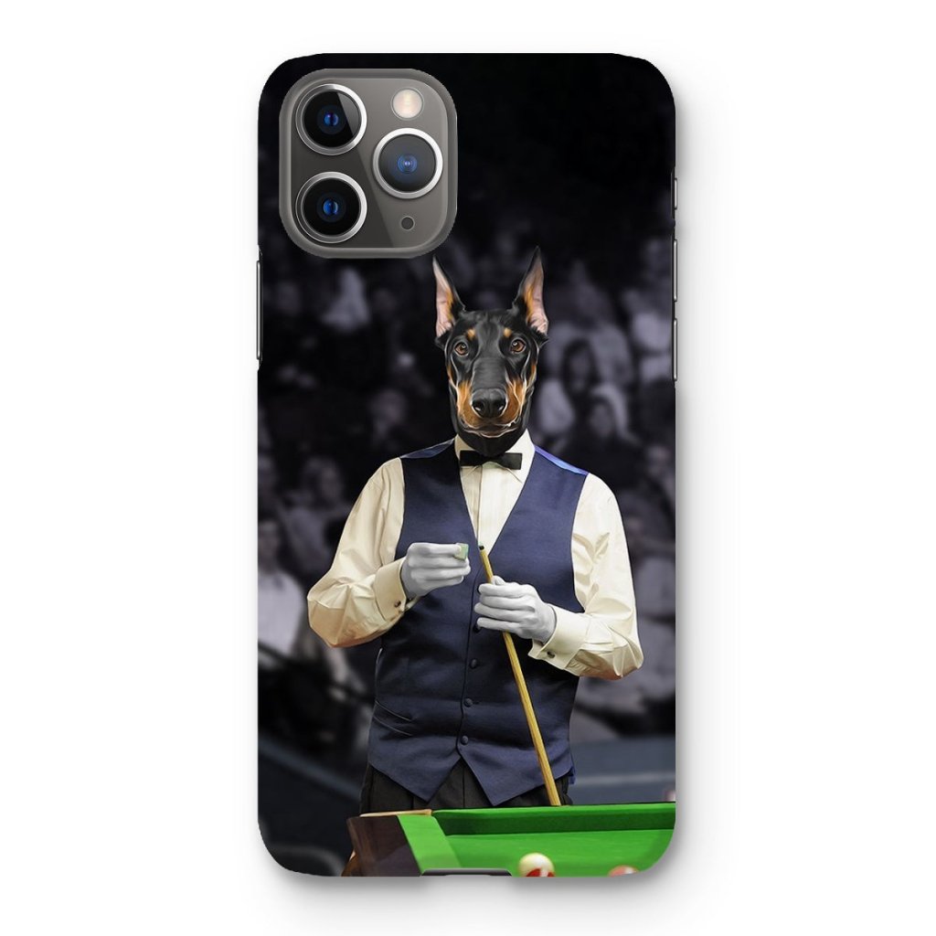 Pet Portraits | The Snooker Player: Custom Pet Phone Case | Paw & Glory