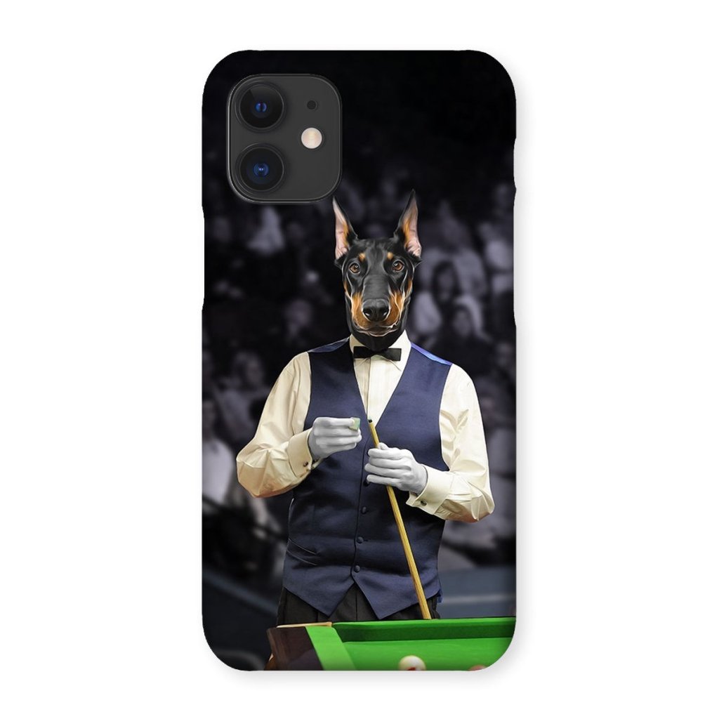 Pet Portraits | The Snooker Player: Custom Pet Phone Case | Paw & Glory