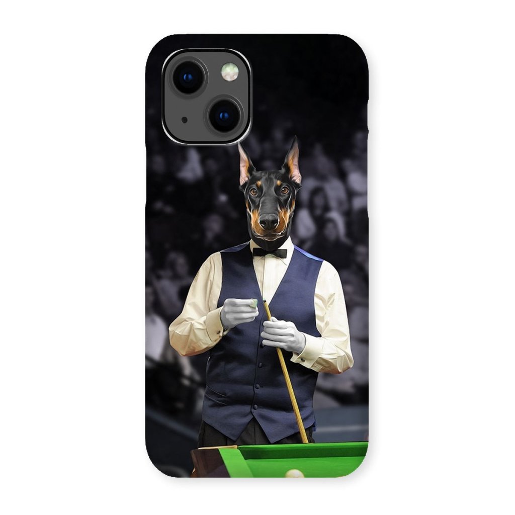 Pet Portraits | The Snooker Player: Custom Pet Phone Case | Paw & Glory