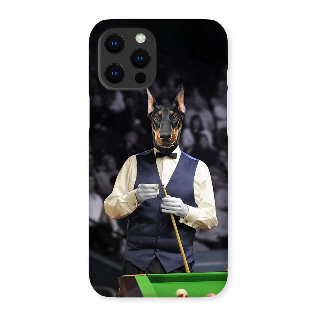 Pet Portraits | The Snooker Player: Custom Pet Phone Case | Paw & Glory