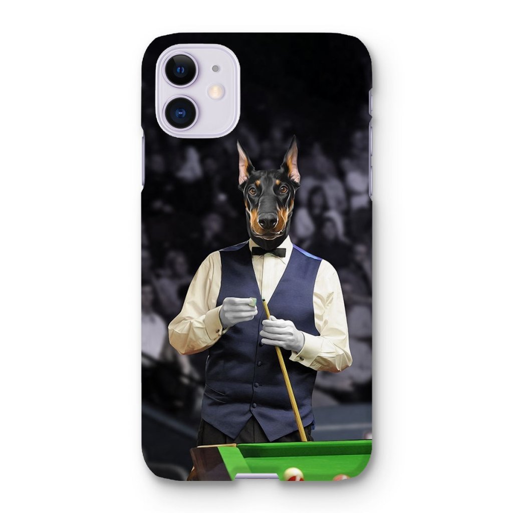 Pet Portraits | The Snooker Player: Custom Pet Phone Case | Paw & Glory