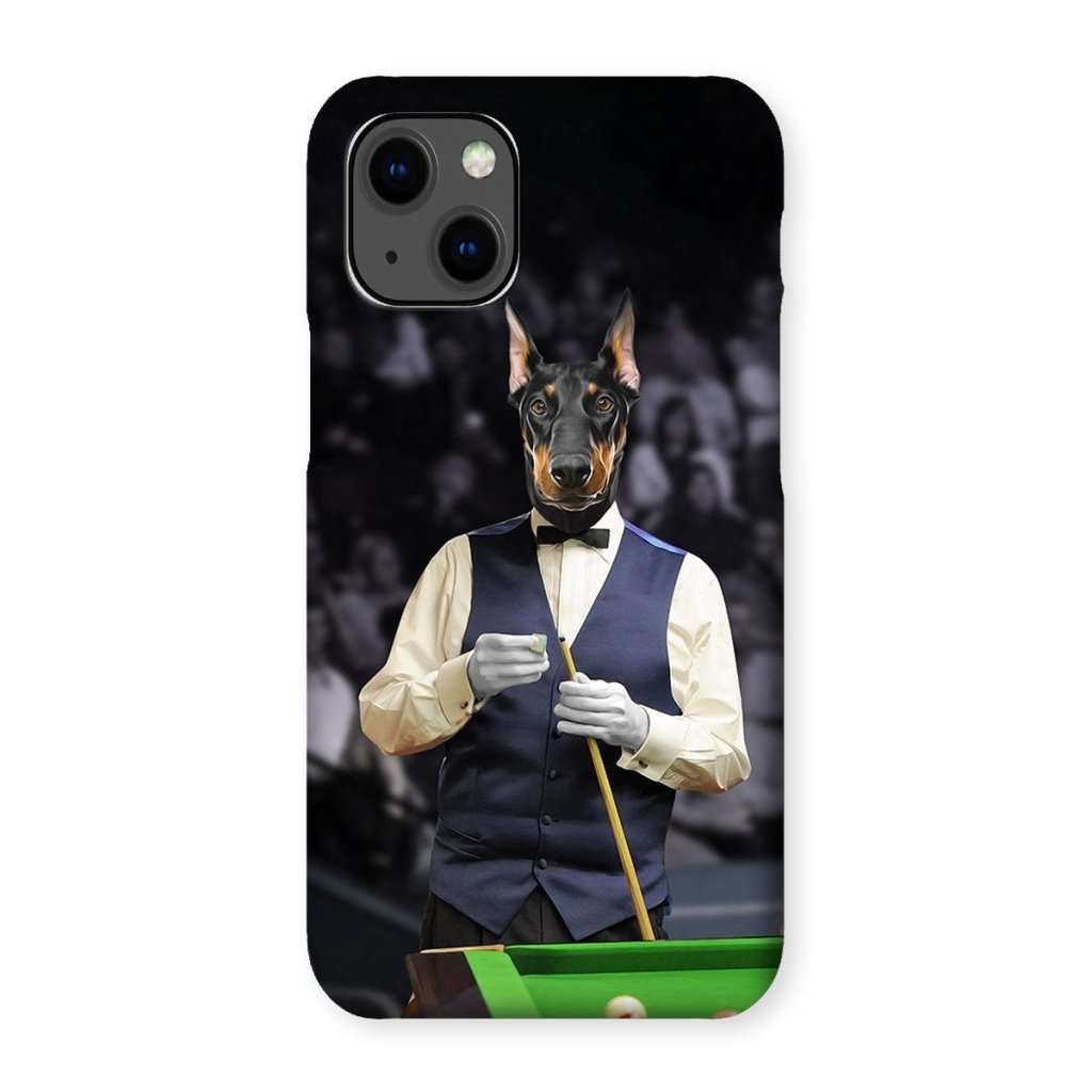Pet Portraits | The Snooker Player: Custom Pet Phone Case | Paw & Glory