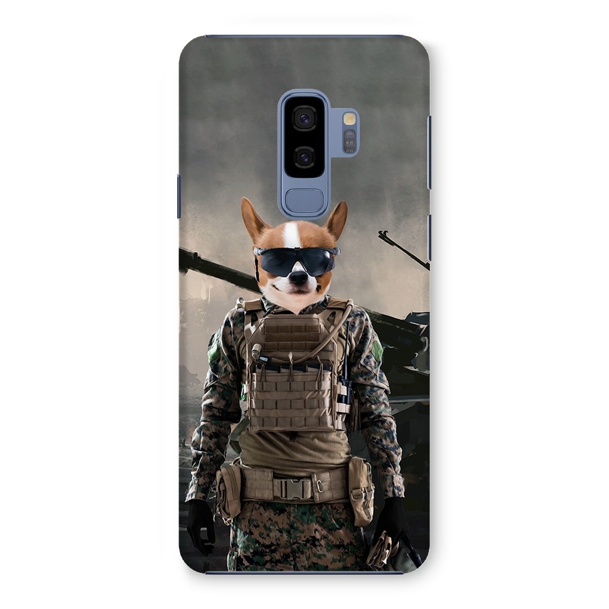 Pet Portraits | The Soldier: Custom Pet Phone Case | Paw & Glory