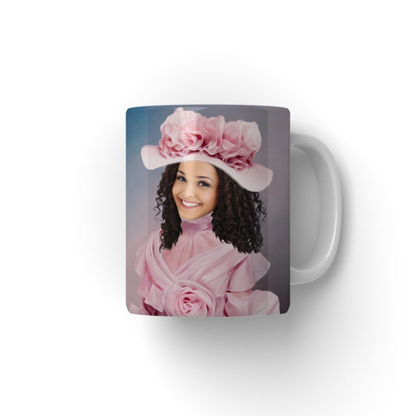 The Southern Bell: Custom Hooman Coffee Mug | royal pet portrait | Paw & Glory