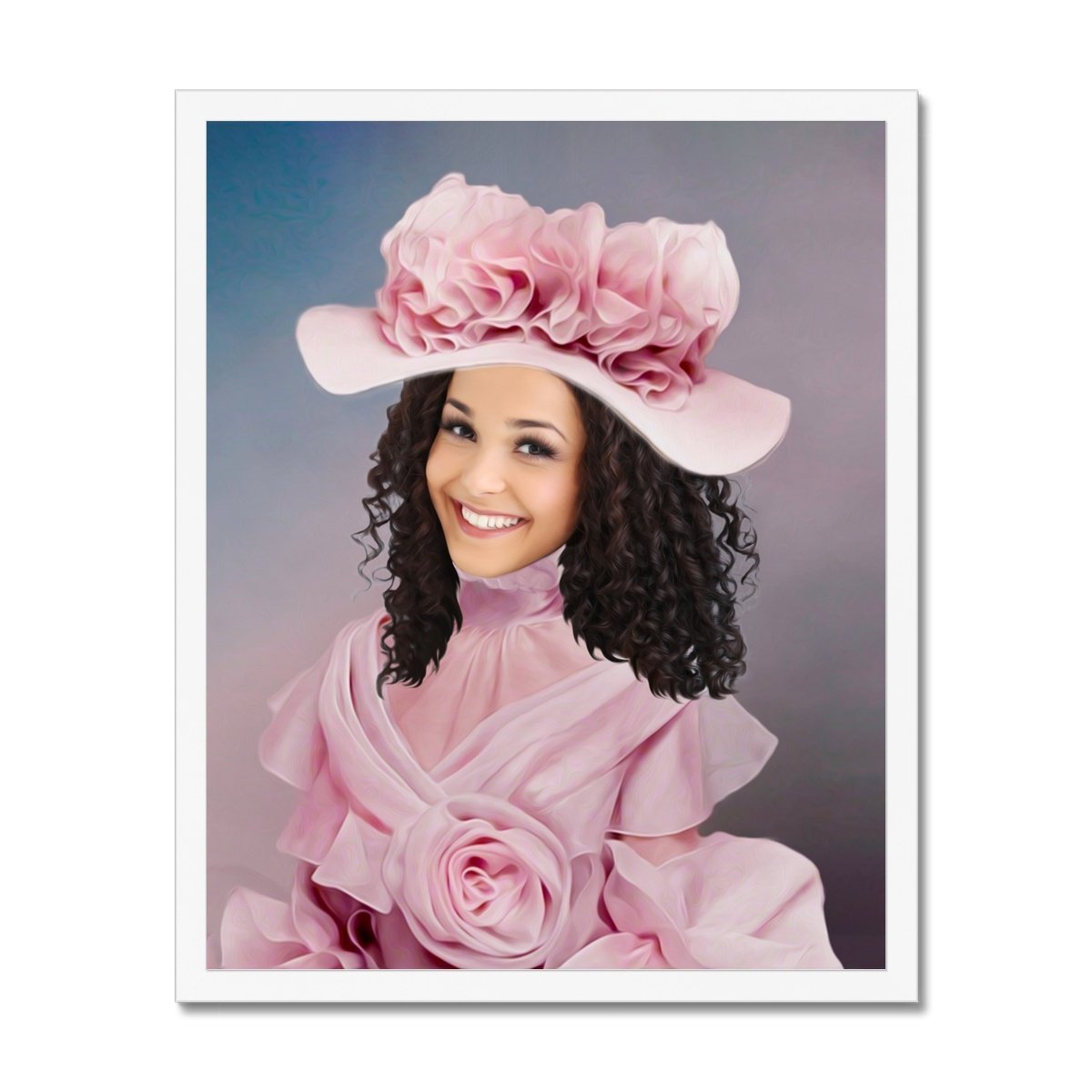 Pet Portraits | The Southern Bell: Custom Hooman Portrait | Paw & Glory