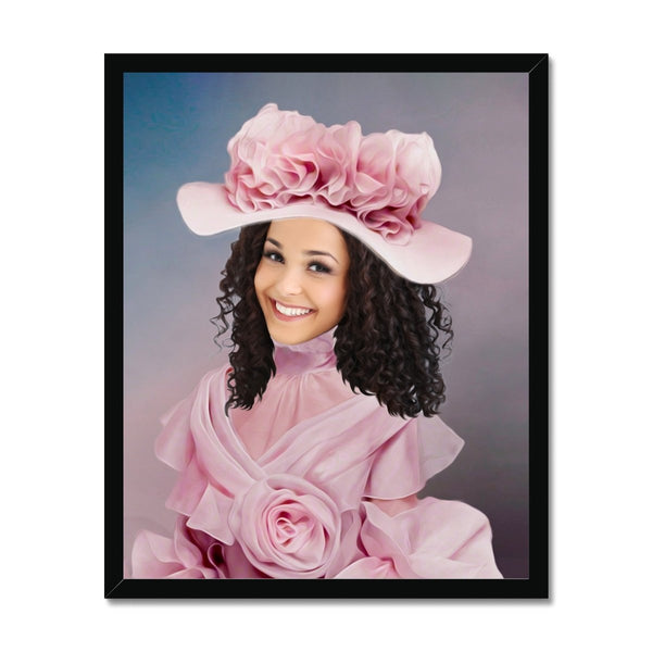 The Southern Bell: Custom Hooman Portrait | framed pet portrait | Paw & Glory