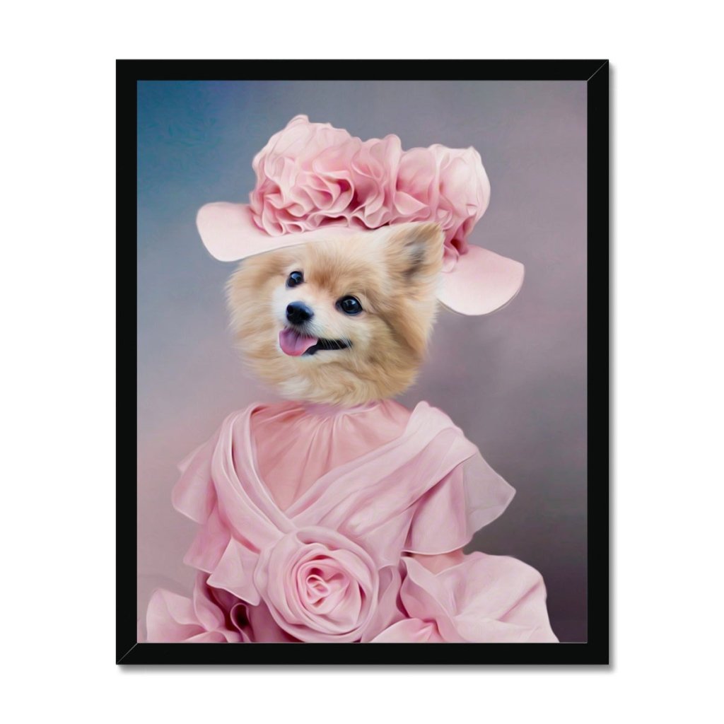 Pet Portraits | The Southern Bell: Custom Pet Portrait | Paw & Glory