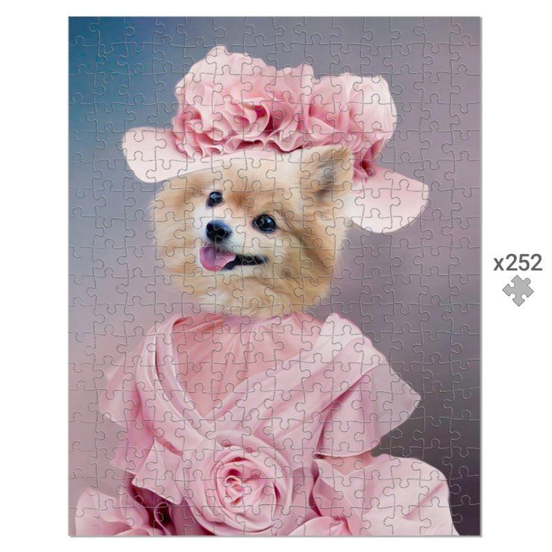 Pet Portraits | The Southern Bell: Custom Pet Puzzle | Paw & Glory