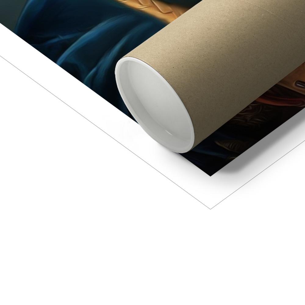 Pet Portraits | The Sovereign: Custom Pet Poster | Paw & Glory