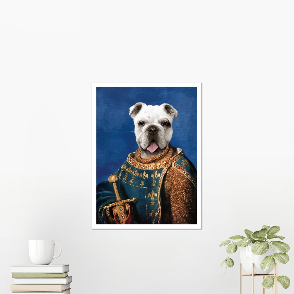 Pet Portraits | The Sovereign: Custom Pet Poster | Paw & Glory