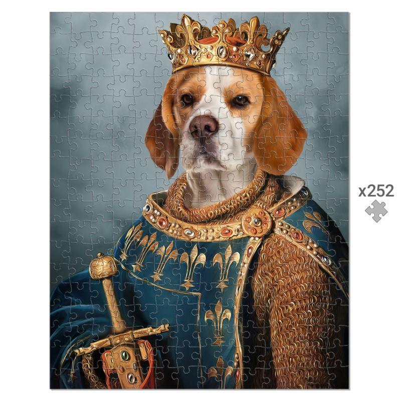 Pet Portraits | The Sovereign: Custom Pet Puzzle | Paw & Glory