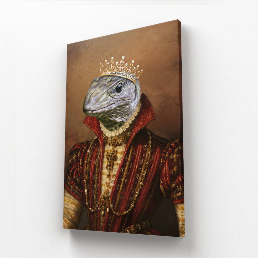 Pet Portraits | The Spanish Princess: Animal Art Canvas | Paw & Glory