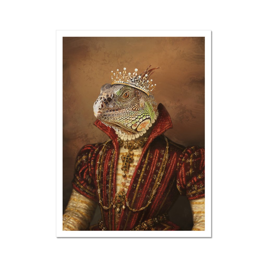 Pet Portraits | The Spanish Princess: Animal Art Poster | Paw & Glory