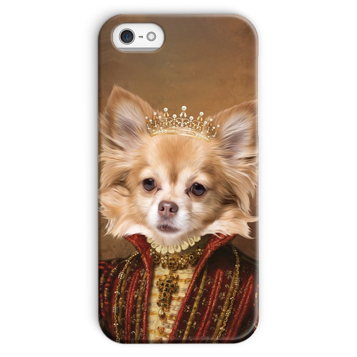 Pet Portraits | The Spanish Princess: Custom Pet Phone Case | Paw & Glory