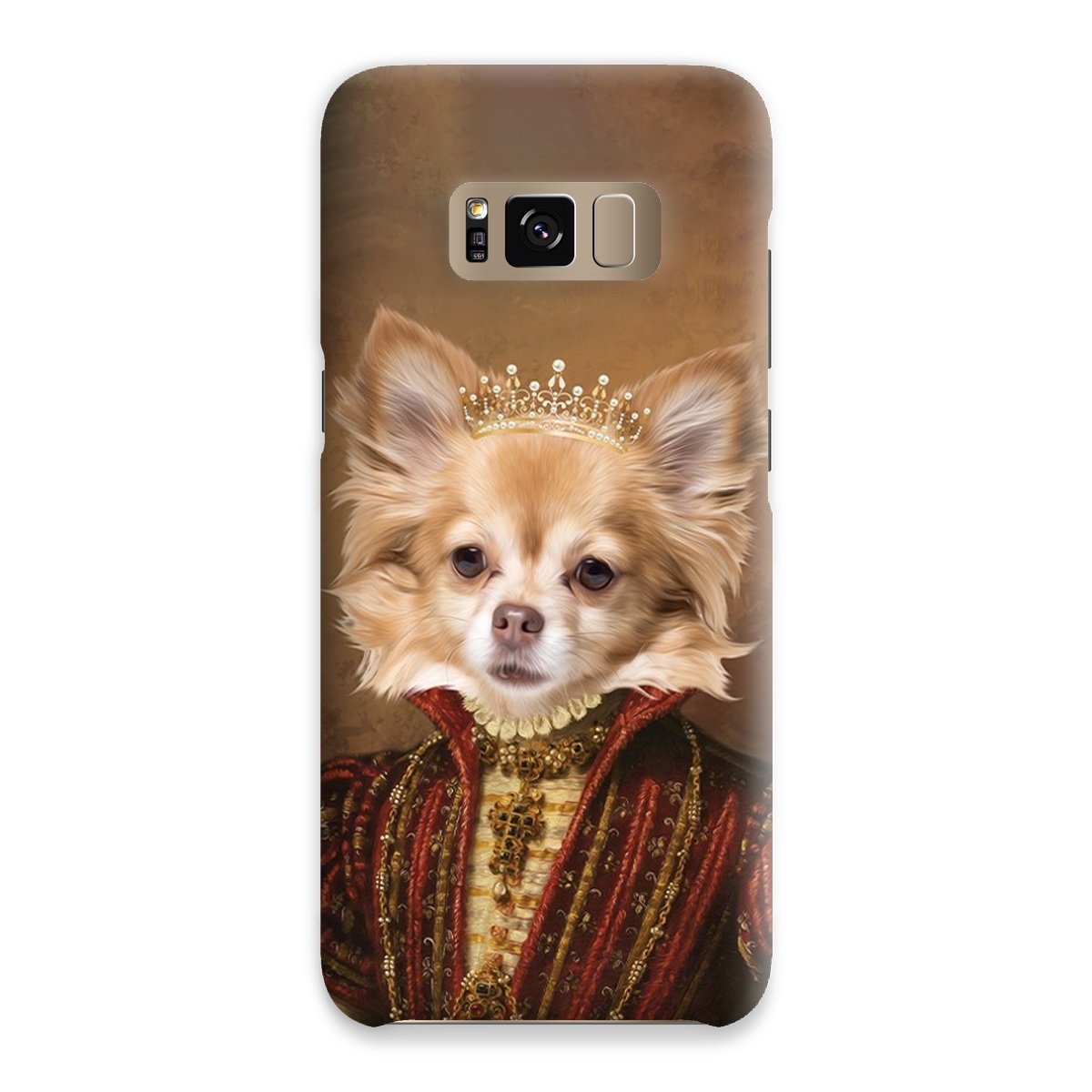 Pet Portraits | The Spanish Princess: Custom Pet Phone Case | Paw & Glory