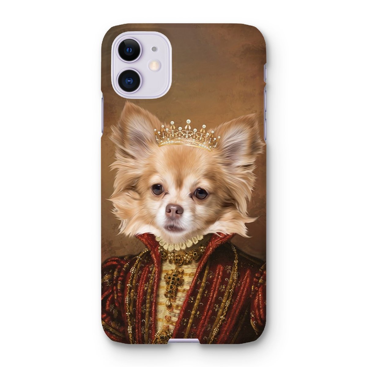Pet Portraits | The Spanish Princess: Custom Pet Phone Case | Paw & Glory