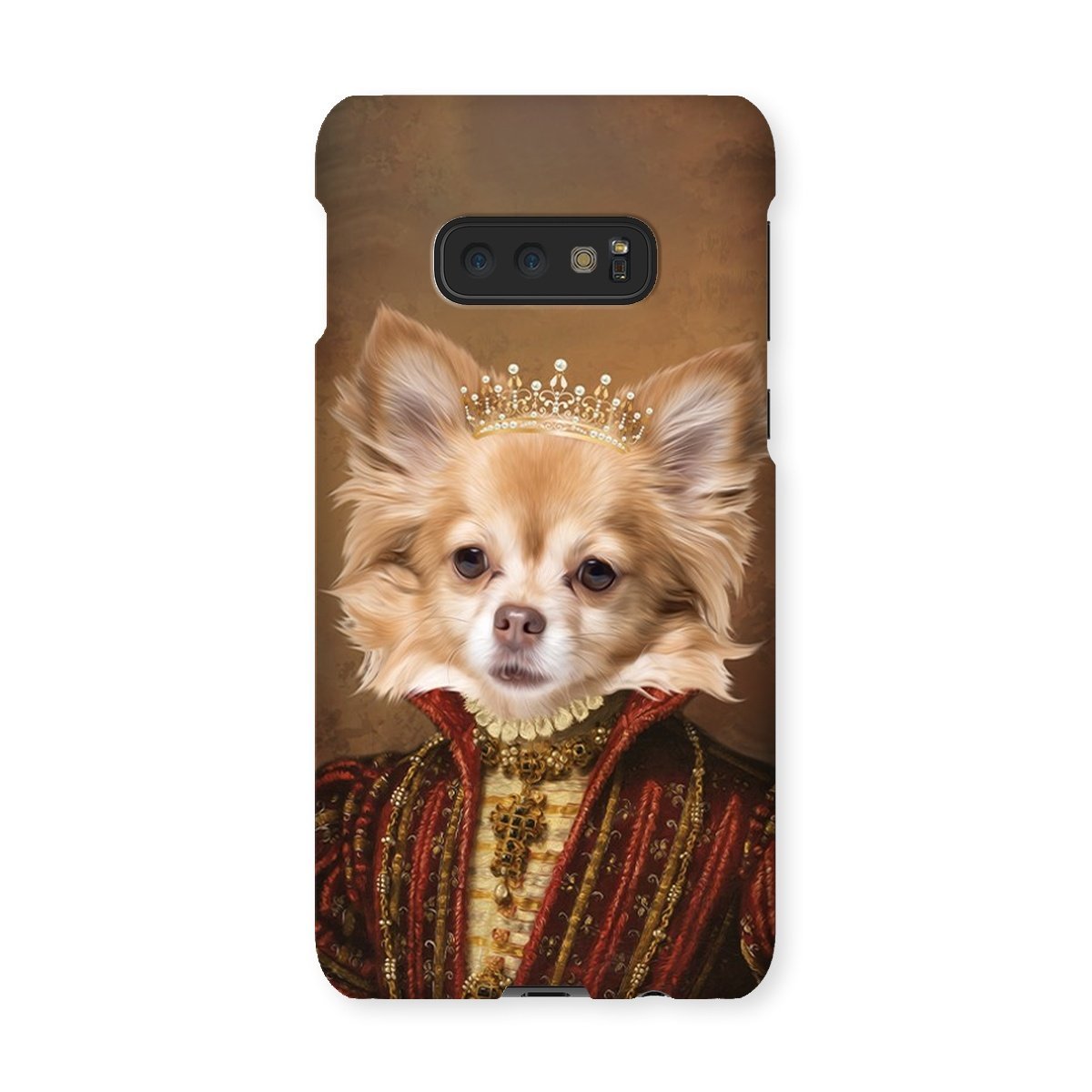 Pet Portraits | The Spanish Princess: Custom Pet Phone Case | Paw & Glory