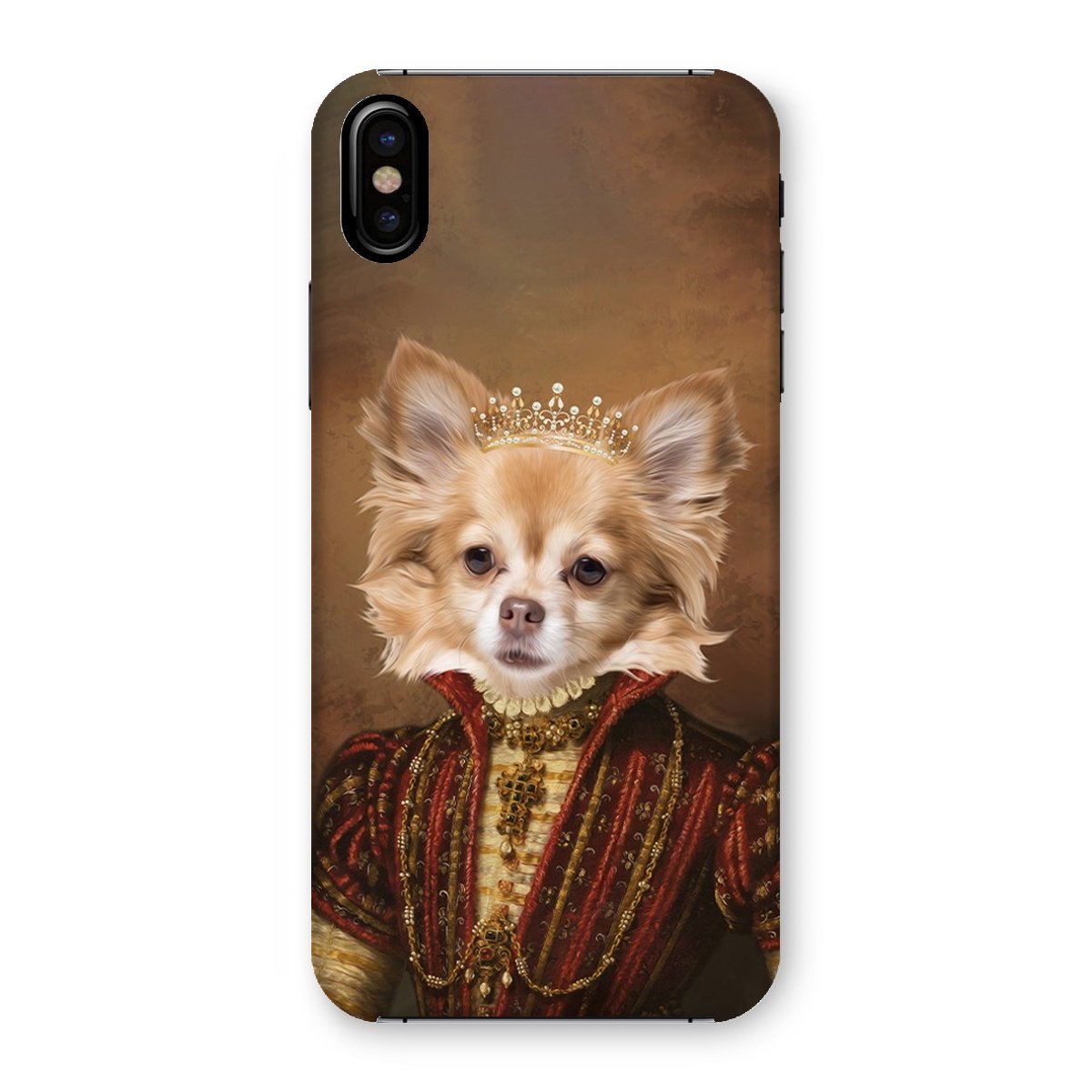 Pet Portraits | The Spanish Princess: Custom Pet Phone Case | Paw & Glory