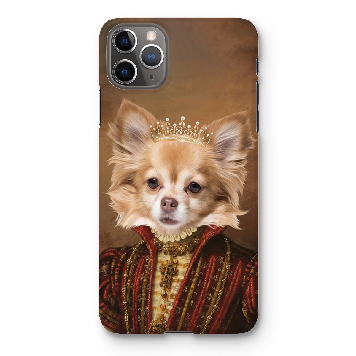 Pet Portraits | The Spanish Princess: Custom Pet Phone Case | Paw & Glory