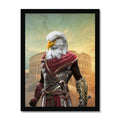 The Spartan: Animal Art Framed Portrait