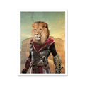 The Spartan: Animal Art Poster