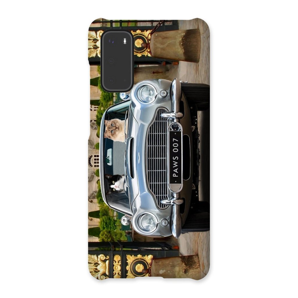Pet Portraits | The Spy Car: Custom Pet Phone Case | Paw & Glory