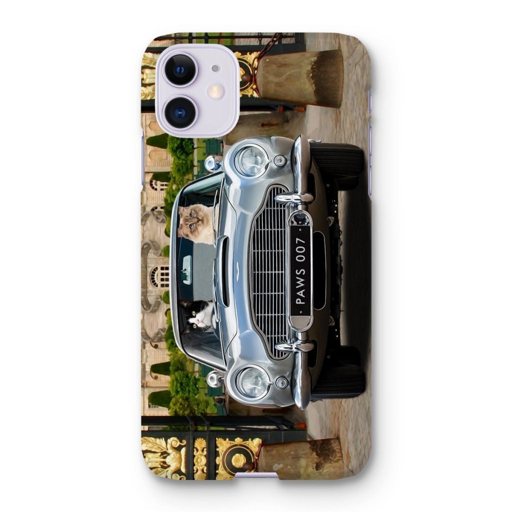Pet Portraits | The Spy Car: Custom Pet Phone Case | Paw & Glory