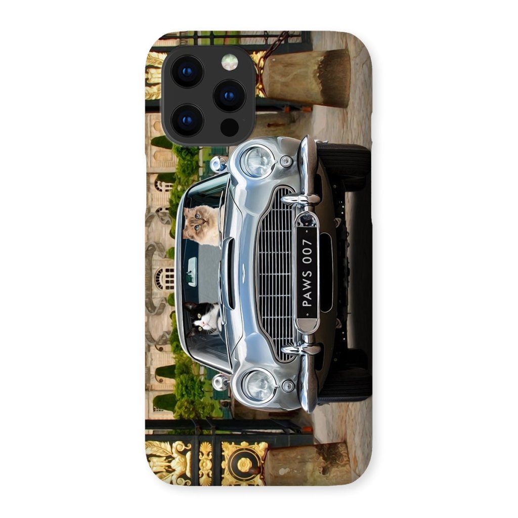 Pet Portraits | The Spy Car: Custom Pet Phone Case | Paw & Glory