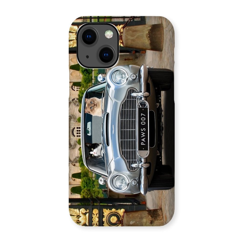 Pet Portraits | The Spy Car: Custom Pet Phone Case | Paw & Glory