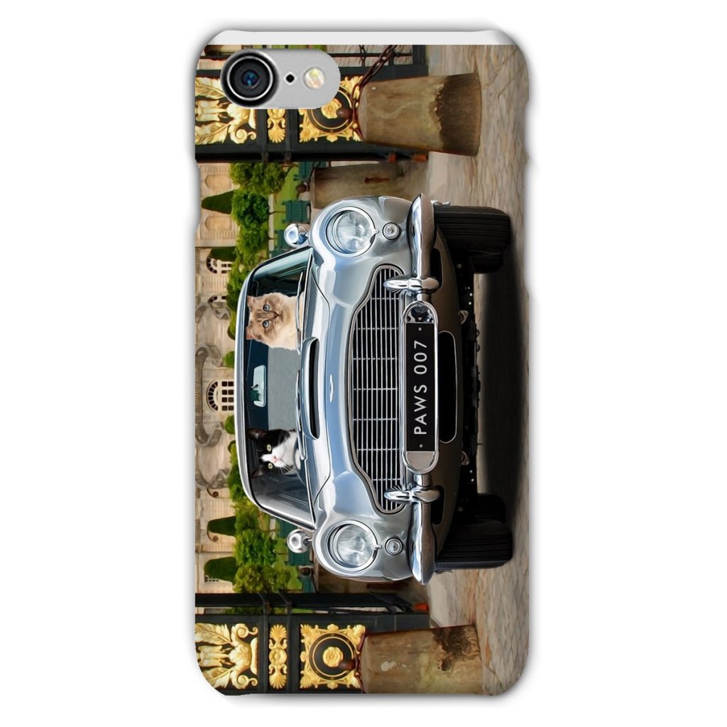 Pet Portraits | The Spy Car: Custom Pet Phone Case | Paw & Glory