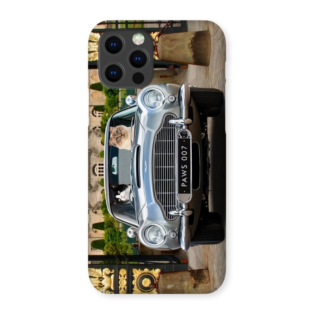 Pet Portraits | The Spy Car: Custom Pet Phone Case | Paw & Glory