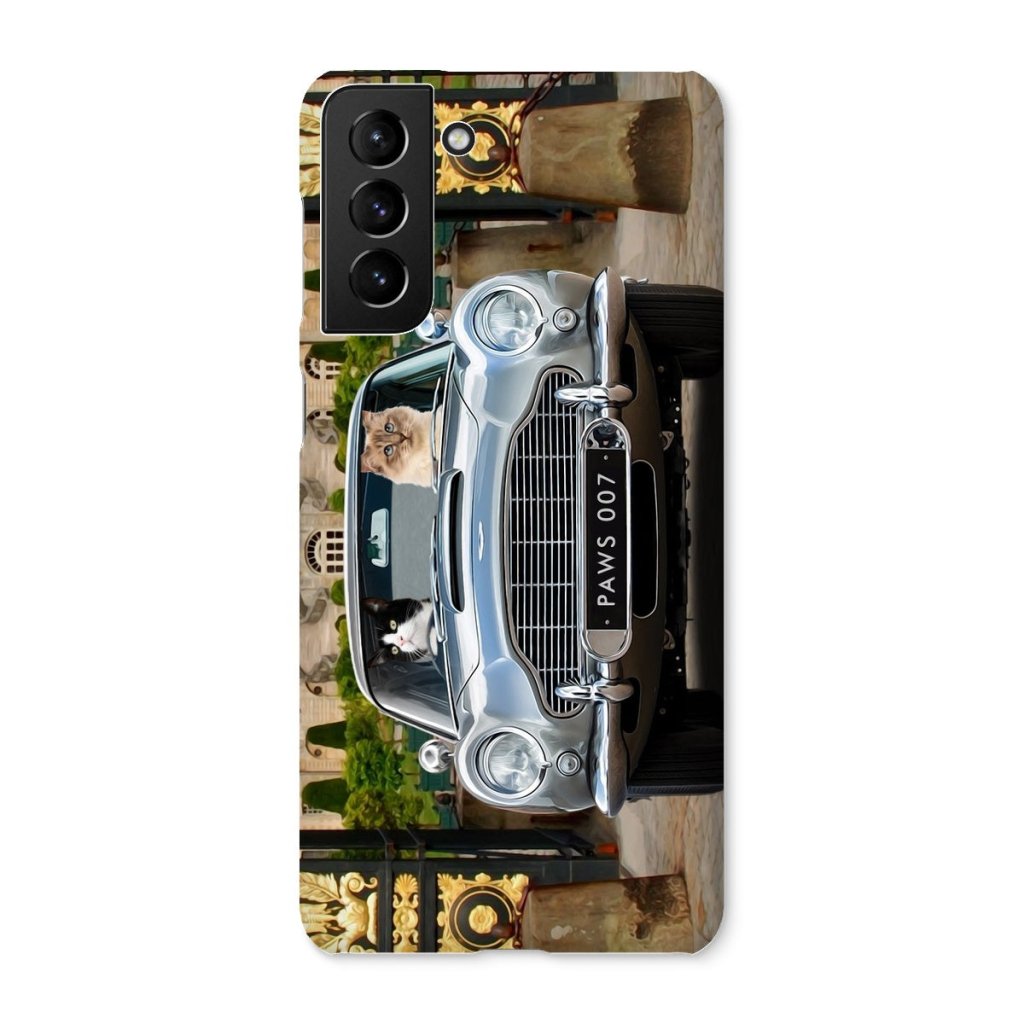 Pet Portraits | The Spy Car: Custom Pet Phone Case | Paw & Glory