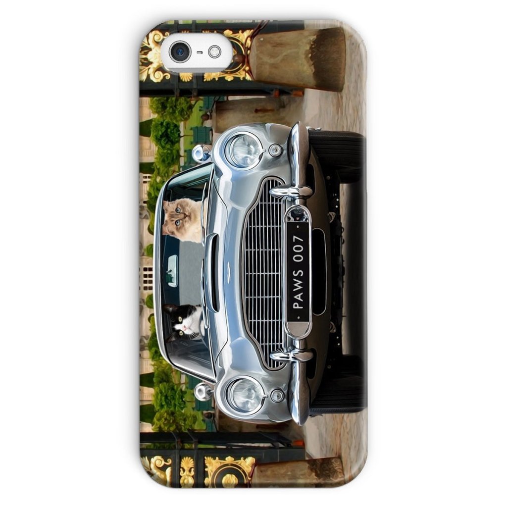 Pet Portraits | The Spy Car: Custom Pet Phone Case | Paw & Glory